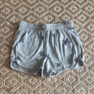 Rumi and Ryder Gray Star Shorts         Girls Size - M 8-10
